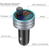 C1 Multifunctional Car Dual USB Charger MP3 Music Player Bluetooth FM Transmitter (Black)