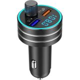 C1 Multifunctional Car Dual USB Charger MP3 Music Player Bluetooth FM Transmitter (Black)