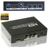 NK-8A AV + HDMI to HDMI HD Video Converter(Black)