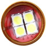 2 PCS H4 15W 1300 LM 6500K 28 SMD-3030 LEDs Car Fog Lights  DC 12V(White Light)