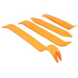 4 in 1 Car Audio System Dashboard Door Panel Removal Tools Kit(Orange)