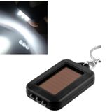 4 PCS Amorphous Silicon Solar LED Portable Keychain Three Lights Mini Flashlight  Random Color Delivery