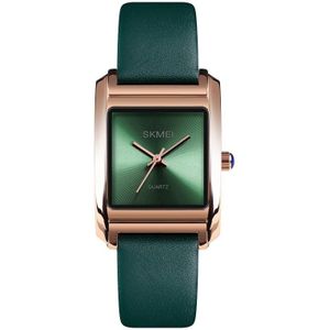 SKMEI 1432 Ladies Fashion Watch Matte Waterproof Quartz Watch(Green)