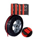 4 in 1 Waterproof Dustproof Sunscreen Car Tire Spare Tire Cover  Size:L