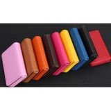 2 PCS Premium PU Leather Business Card Case with Magnetic Closure  Size: 10*6.5*1.7cm(Magenta)