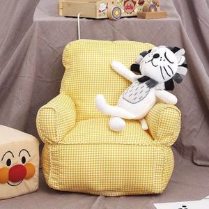 Cute Children Single Mini Sofa Chair Kindergarten Sofa Child Furniture(Yellow)