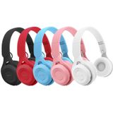 M6 Wireless Bluetooth Headset Folding Gaming Stereo Headset With Mic(Red)