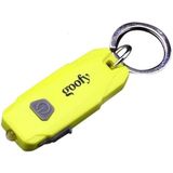 GOOFY Mini USB Rechargeable LED Flashlight Portable Keychain(Green)