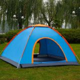Outdoor Camping Beach Rainproof Sun-proof Automatic Quick Install Tent For Single People(Blue)