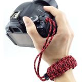 DIY Weave Style Anti-lost Colorful Wrist Strap Grip Emergency Survival Bracelet for DSLR / SLR Cameras  Random Color Delivery