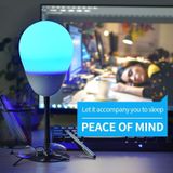 T6 Funny Bluetooth Speaker Flapping Relieve Stress Colorful Lights Soundbar Rubber Support TF Card