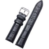 Calfskin Detachable Watch Leather Wrist Strap  Specification: 19mm (Black)