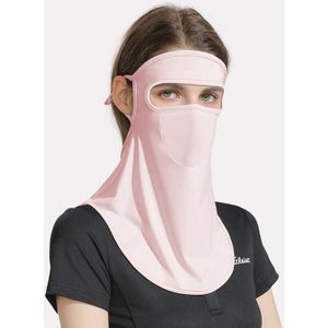 Golovejoy zomer ijs zijde zonnebrandcrme gezicht schild dames outdoor halsbeveiliging sluier