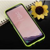 MERCURY GOOSPERY JELLY CASE for Galaxy S8 TPU Glitter Powder Drop-proof Protective Back Cover Case(Green)