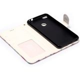 For Huawei  P8 Lite (2017) Gloss Oil Embossed Panda Pattern Horizontal Flip Leather Case with Holder & Card Slots & Wallet & Photo Frame