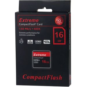 16GB Extreme Compact Flash Card  400X Read  Speed  up to 60 MB/S (100% Real Capacity)