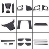 8 in 1 Carbon Fiber Trim Decal Stickers Whole Kits for Honda Civic