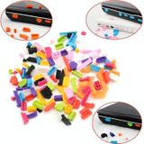 13 in 1 Universal Silicone Anti-Dust Plugs for Laptop (Black)