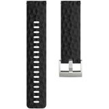 Silicone Replacement Wrist Strap for SUUNTO Sport Baro (Black)