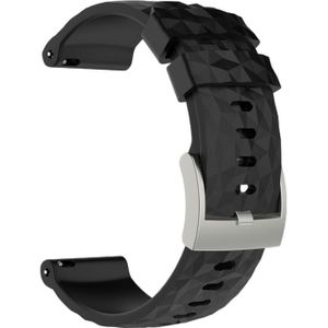 Silicone Replacement Wrist Strap for SUUNTO Sport Baro (Black)