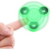 Fidget Spinner Toy Stress Reducer Anti-Anxiety Toy for Children and Adults  4 Minutes Rotation Time  Fluorescent Light  Hybrid Ceramic Bearing + POM Material(Green)