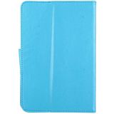 10 inch Tablets Leather Case Crazy Horse Texture Protective Case Shell with Holder for Asus ZenPad 10 Z300C  Huawei MediaPad M2 10.0-A01W  Cube IWORK10(Baby Blue)