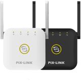 PIX-LINK WR22 300Mbps Wifi Wireless Signal Amplification Enhancement Extender  Plug Type:EU Plug(White)