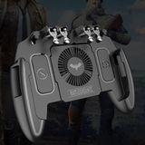 M11 Battery Fan Edition Six-finger Linkage Multi-function Mobile Phone Gamepad with Bracket  Suitable for 4.7-6.5 inch Mobile Phones