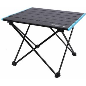 Outdoor aluminium legering klaptafel camping picknick draagbare klaptafel barbecue tafelkraam kleine eettafel  grootte: klein