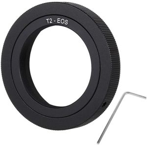 T2-EOS T2 Thread Lens to EOS Camera Mount Metal Adapter Stepping Ring