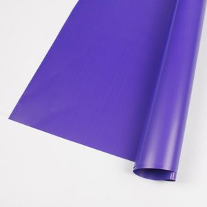 Matte Platinum Paper Flower Wrapping Paper OPP Material Bouquet Wrapping Paper(Medium Purple)