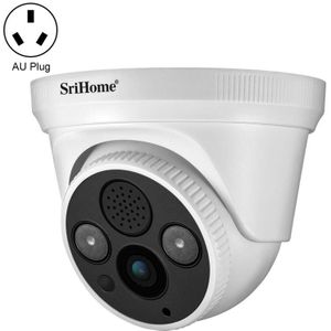 SriHome SH030 3.0 Million Pixels 1296P HD IP Camera  Support Two Way Talk / Motion Detection / Humanoid Detection / Night Vision / TF Card  AU Plug