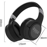 ZEALOT B28 Folding Headband Bluetooth Stereo Music Headset with Display (Dark Green)