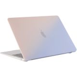 Cream Style Laptop Plastic Protective Case for MacBook Pro 15.4 inch (2019)(Pink Blue)