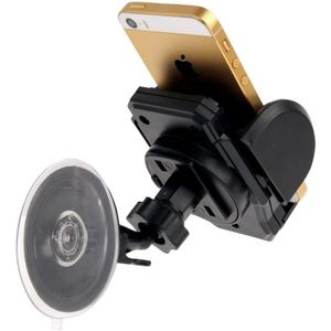 universeel 360 graden draaiend Zuignap auto houder / Desktop staan voor iPhone 5 & 5S & 5C / iPhone 4 & 4S / andere mobiele telefoon / MP4 / PDA  breedte: 3 5 cm - 10cm