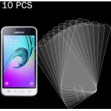 10 PCS for Galaxy J1(2016) / J120 0.26mm 9H Surface Hardness 2.5D Explosion-proof Tempered Glass Screen Film