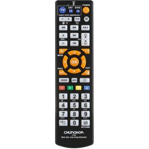 CHUNGHOP L336 Universal Smart Learning Remote Controller for TV / CBL / DVD(Black)