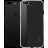MOFI for OnePlus 5 0.6mm TPU Transparent Protective Case Back Cover Shell(Transparent)