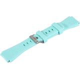 For Samsung Gear S3 Classic Smart Watch Silicone Watchband  Length: about 22.4cm(Light Green)