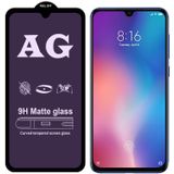 25 PCS AG Matte Anti Blue Light Full Cover Tempered Glass For Xiaomi Mi 9