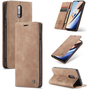CaseMe-013 Multifunctional Horizontal Flip Leather Case with Card Slot & Holder for Galaxy M10 / A10 (Brown)