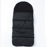 Winter and Autumn Baby Stroller Sleeping Bag Waterproof Stroller Foot Cover(Black)