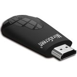 MiraScreen K4 Wireless Display Dongle WiFi HDMI TV Stick for Windows & Android & iOS & Mac OS(Black)