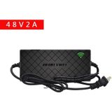 LVWEI 48V 2A Electromobile Smart Lithium Battery Charger(Aviation Head )