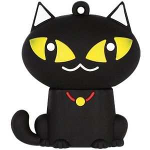 MicroDrive 8GB USB 2.0 Creative Cute Black Cat U Disk