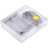 5m IP65 Waterproof Yellow Light Silver Wire String Light  50 LEDs SMD 0603 3 x AA Batteries Box Fairy Lamp Decorative Light  DC 5V