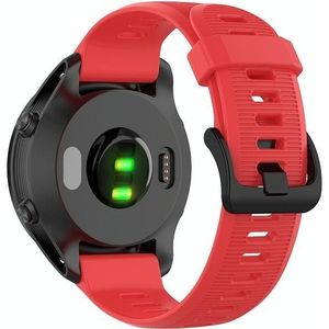 For Garmin Forerunner 945 Silicone Strap(Red)