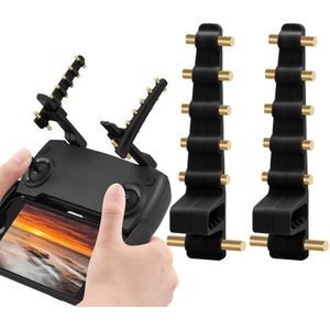 BRDRC Antenne Range Extender Signaalversterker Voor DJI Mini SE/MAVIC 2/Pro/Air (Zwart Koper)