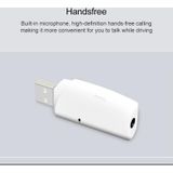 2 PCS BT101 USB Dual Output Bluetooth 5.0 Wireless Audio Receiver Adapter