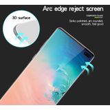 MOFI 9H 3D Curved Heat Bending Full Screen Tempered Glass Film for Galaxy S10+